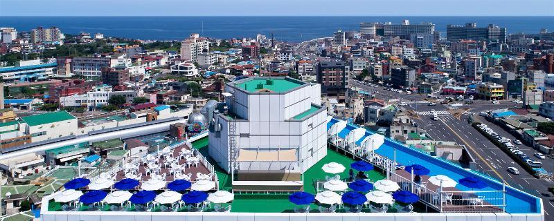 Pacific Hotell Jeju Exteriör bild